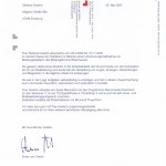 Zeugnis Stefanie 2003 vanTreeck